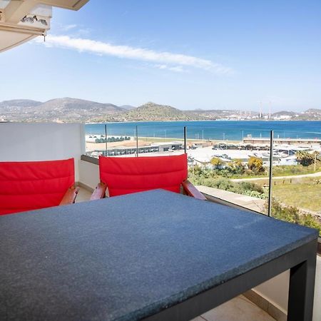 Komfort City Apartment "Elias" Mit Meerblick In Lavrio Eksteriør billede