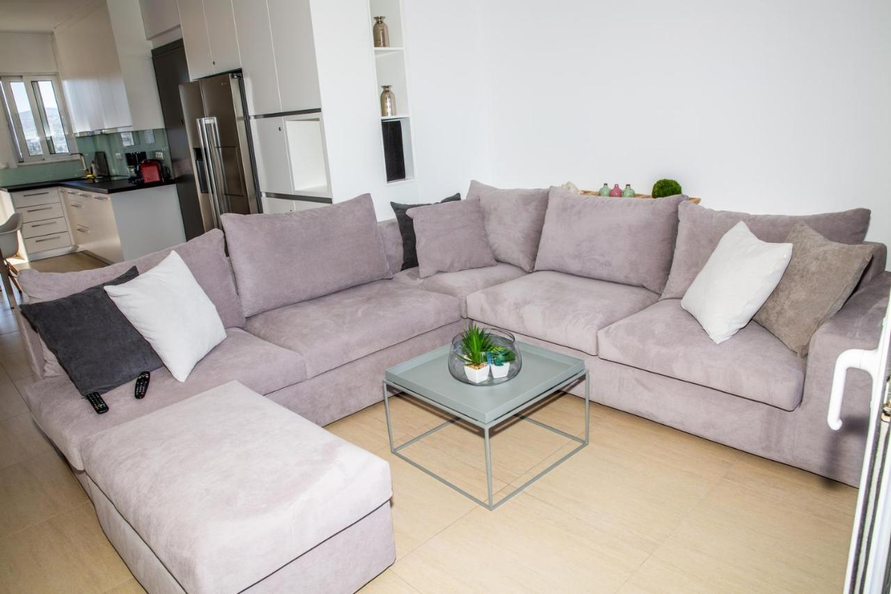 Komfort City Apartment "Elias" Mit Meerblick In Lavrio Eksteriør billede